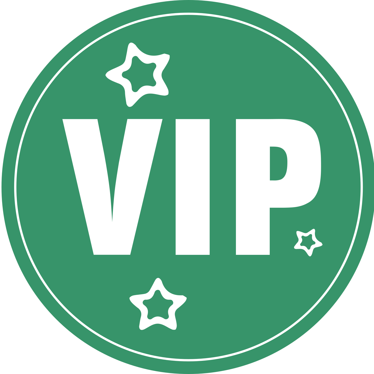 VIP part badge