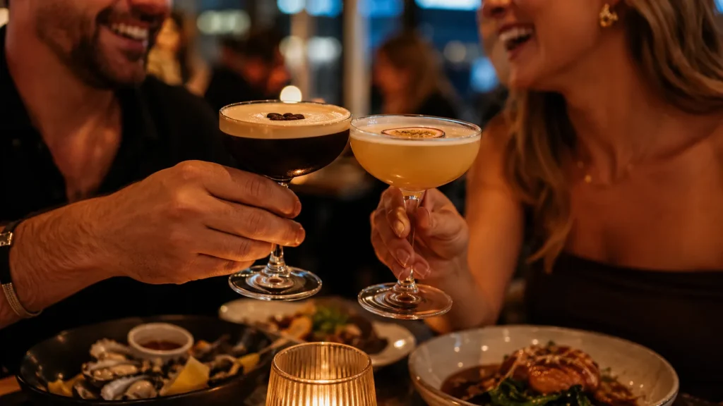 Date night dining and cocktails at SoPo Southport Gold Coast
